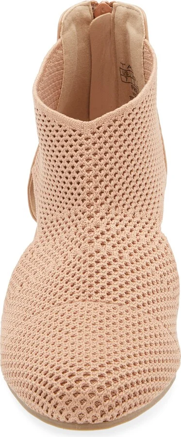 Back Zip Knit Bootie - Image 9