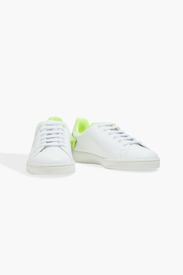 Backnet perforated leather sneakers - Image 2