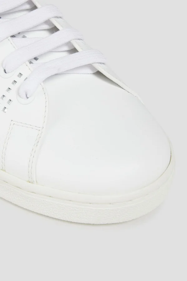 Backnet perforated leather sneakers - Image 4