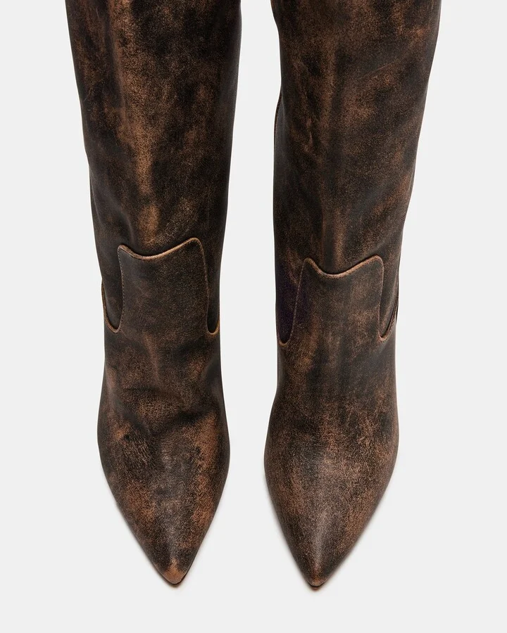 Baddie Brown Distressed - Image 5