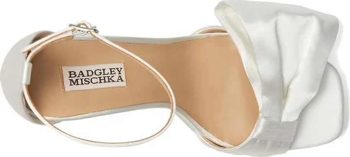Badgley Mischka Alora Women's Sandals Black : 8.5 M, Leather - Image 8