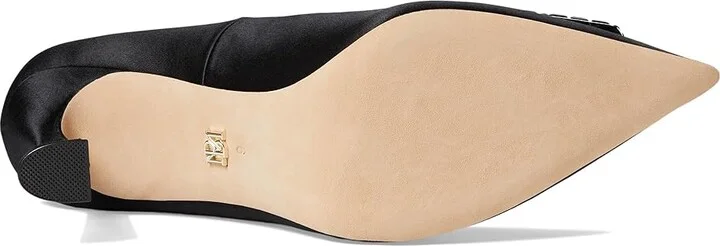 Badgley Mischka Aubree High Women's Heels Soft White : 10 M, Leather - Image 7