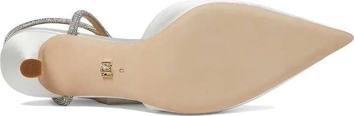 Badgley Mischka Autumn High Women's Heels Soft White : 11 M - Image 3