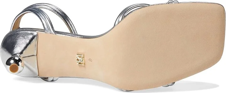 Badgley Mischka Belen Women's Sandals Light Bronze : 5 M, Leather - Image 7
