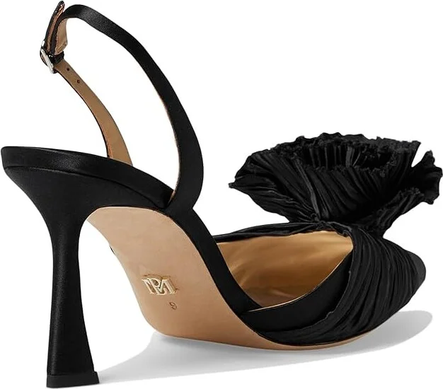 Badgley Mischka Blaire High Women's Heels Black : 7.5 M, Leather - Image 4