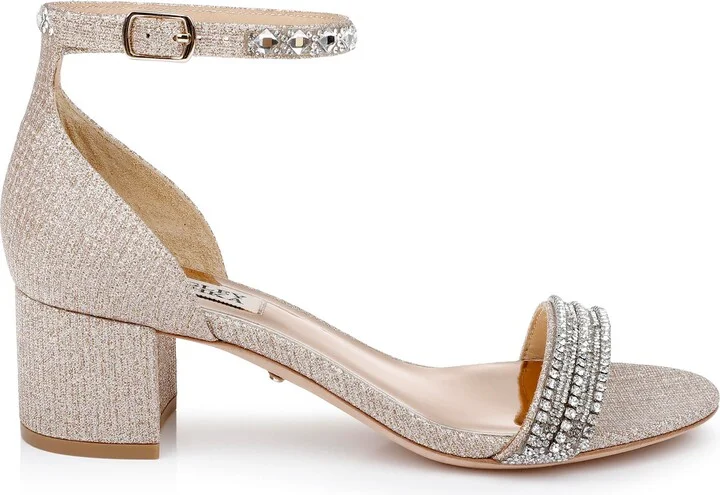 Badgley Mischka Block Heeled Sandal - Image 10