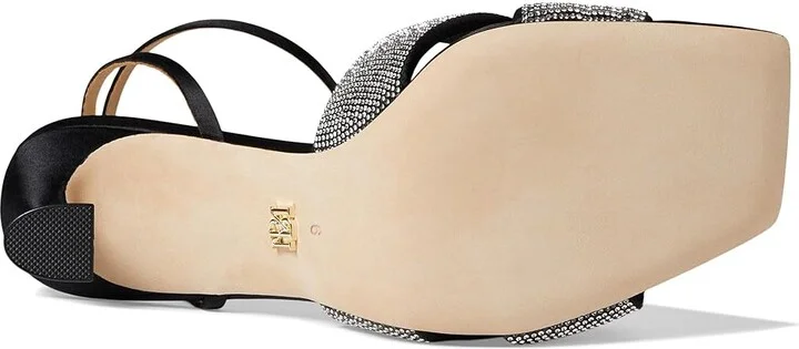 Badgley Mischka Brinlee Women's Sandals Soft White : 6 M, Leather - Image 11