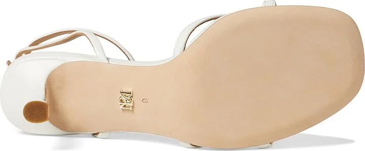 Badgley Mischka Brynna Women's Sandals Soft White : 9.5 M, Leather - Image 3