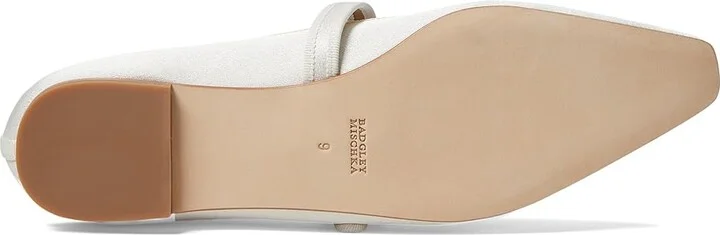 Badgley Mischka Brystol Women's Flat Shoes Ruby Red : 9 M, Leather/Silk - Image 7