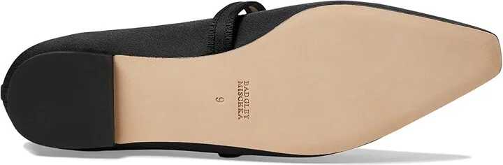 Badgley Mischka Brystol Women's Flat Shoes Ruby Red : 9 M, Leather/Silk - Image 11