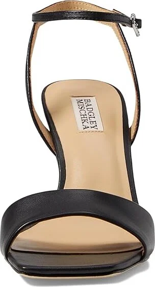 Badgley Mischka Cady Women's Sandals Soft White : 5 M, Leather - Image 6