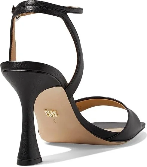 Badgley Mischka Cady Women's Sandals Soft White : 5 M, Leather - Image 8