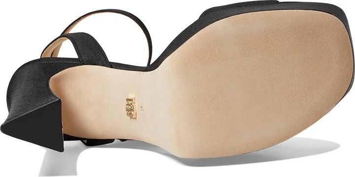 Badgley Mischka Caia Women's Sandals Black : 8.5 M, Satin - Image 3