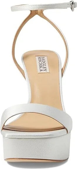 Badgley Mischka Caia Women's Sandals Black : 8.5 M, Satin - Image 6