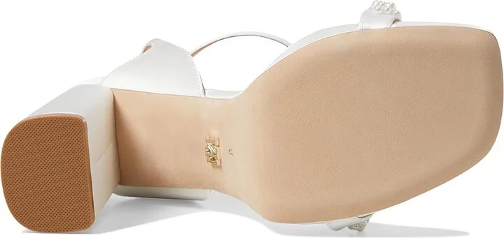 Badgley Mischka Calida Women's Sandals Soft White : 8.5 M - Image 3