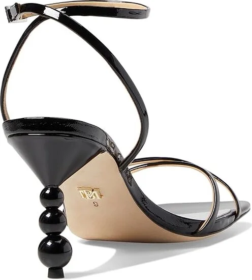 Badgley Mischka Callie Women's Sandals Black : 6.5 M, Leather - Image 4