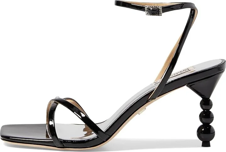 Badgley Mischka Callie Women's Sandals Black : 6.5 M, Leather - Image 5