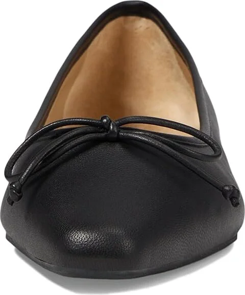 Badgley Mischka Cam Women's Flat Shoes Black : 7.5 M, Leather - Image 2