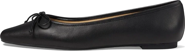 Badgley Mischka Cam Women's Flat Shoes Black : 7.5 M, Leather - Image 5