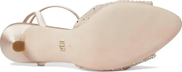 Badgley Mischka Cameryn Women's Sandals Soft White : 9 M, Leather - Image 7