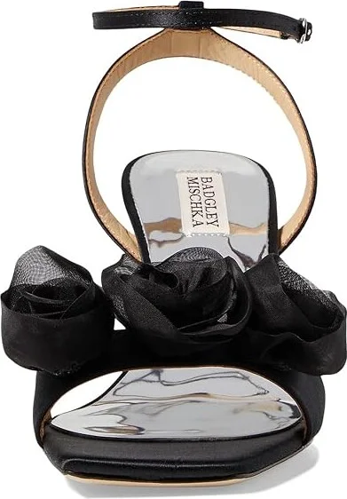 Badgley Mischka Carli Women's Sandals Soft White : 6.5 M, Leather - Image 10