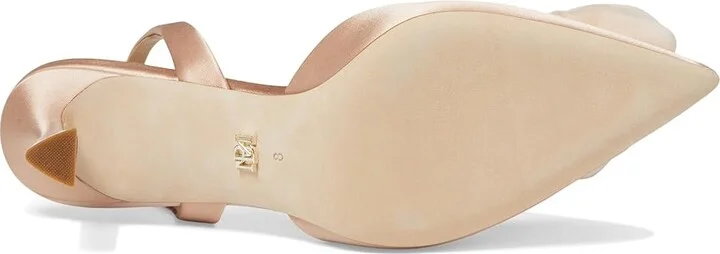 Badgley Mischka Carlise High Women's Heels Blush Nude : 6.5 M, Leather - Image 3