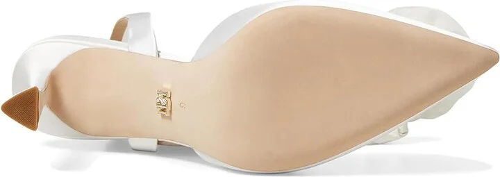 Badgley Mischka Carlise High Women's Heels Blush Nude : 6.5 M, Leather - Image 7