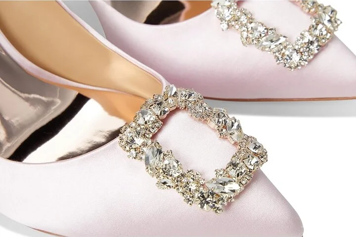 Badgley Mischka Cher Women's Shoes Blossom : 6.5 M, Textile - Image 7