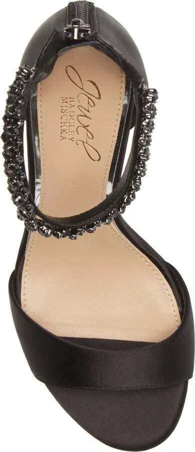 Badgley Mischka Collection Louise Ankle Strap Sandal - Image 5