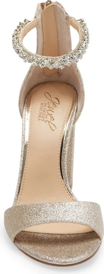 Badgley Mischka Collection Louise Ankle Strap Sandal - Image 10