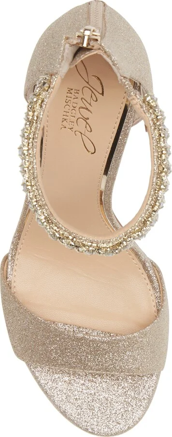 Badgley Mischka Collection Louise Ankle Strap Sandal - Image 11