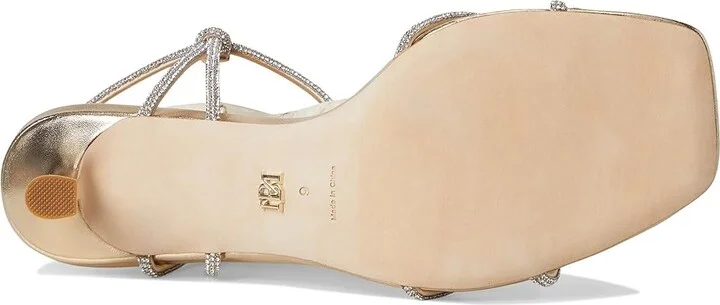 Badgley Mischka Dandelion Women's Wedge Shoes Silver : 9 M, Leather - Image 9
