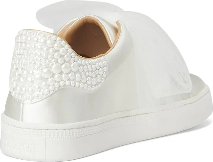 Badgley Mischka Gem High Women's Heels Soft White : 11 M, Synthetic - Image 4