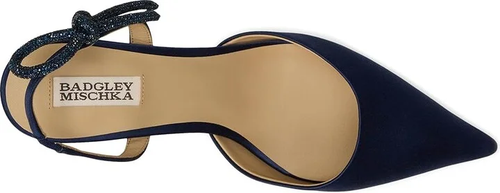 Badgley Mischka Gentry Women's Shoes Midnight : 6.5 M, Leather - Image 2