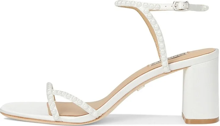 Badgley Mischka Giabella Women's Sandals Soft White : 7 M - Image 6