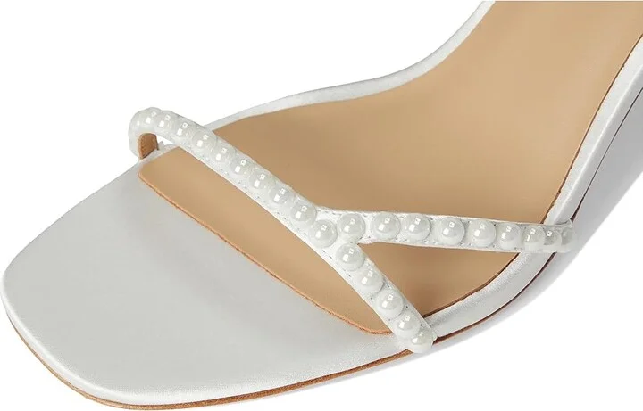 Badgley Mischka Giabella Women's Sandals Soft White : 7 M - Image 7