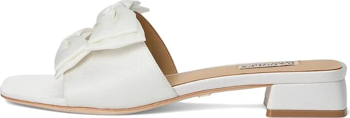 Badgley Mischka Giorgia Women's Sandals Soft White : 8 M, Synthetic - Image 6