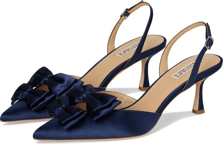 Badgley Mischka Giovanna Women's Shoes Midnight : 6 M