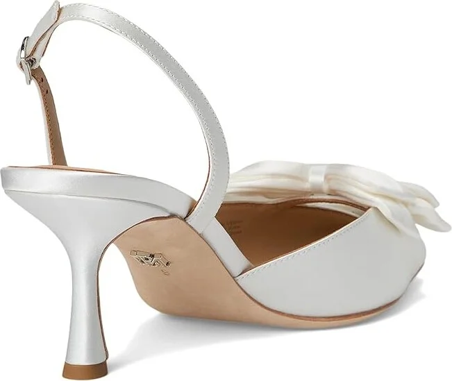 Badgley Mischka Giovanna Women's Shoes Soft White : 6.5 M - Image 4