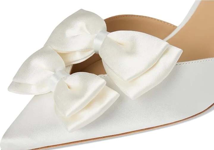 Badgley Mischka Giovanna Women's Shoes Soft White : 6.5 M - Image 7