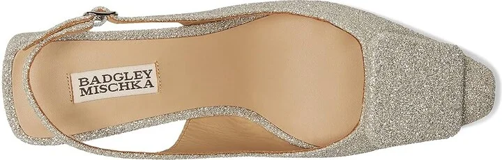 Badgley Mischka Gracen Women's Shoes Silver : 9 M - Image 2