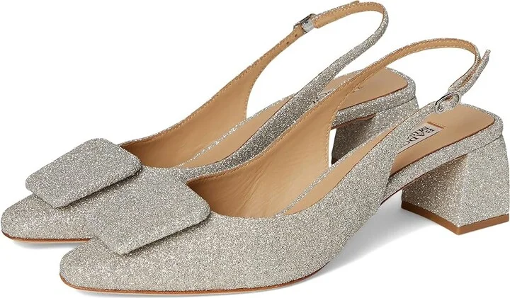 Badgley Mischka Gracen Women's Shoes Silver : 9 M