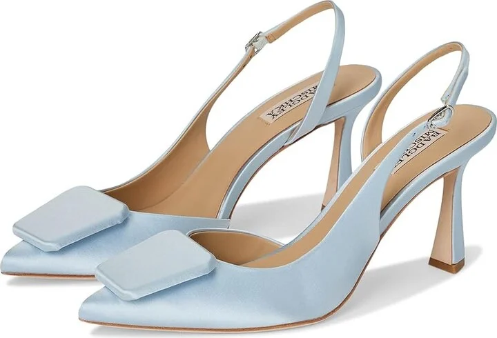 Badgley Mischka Graciella Women's Shoes Moonstone Blue : 6 M