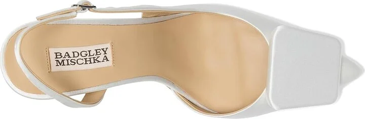 Badgley Mischka Graciella Women's Shoes Soft White : 8.5 M - Image 2