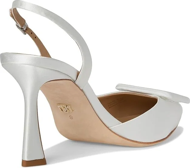 Badgley Mischka Graciella Women's Shoes Soft White : 8.5 M - Image 4