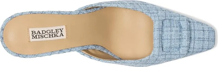 Badgley Mischka Graylynn Women's Shoes Blue Tweed : 6 M, Wool - Image 2