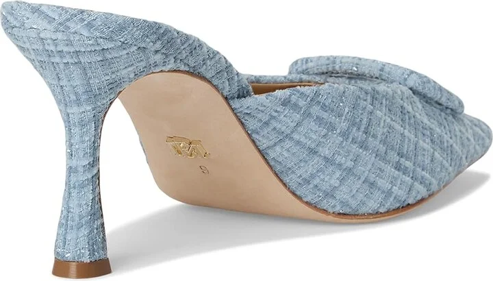 Badgley Mischka Graylynn Women's Shoes Blue Tweed : 6 M, Wool - Image 4