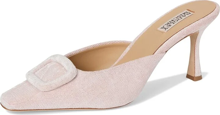 Badgley Mischka Graylynn Women's Shoes Dusty Pink : 10 M, Wool - Image 5