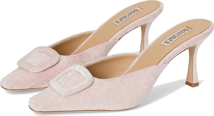 Badgley Mischka Graylynn Women's Shoes Dusty Pink : 10 M, Wool