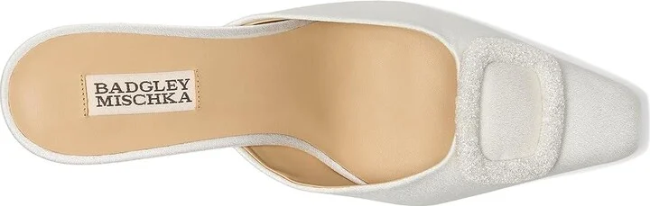 Badgley Mischka Graylynn Women's Shoes Soft White : 6 M, Wool - Image 2